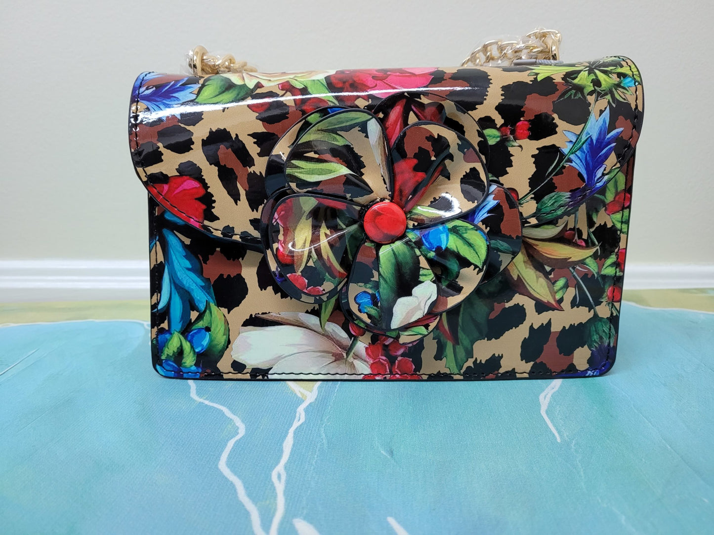 Floral Antique Beauty Handbag