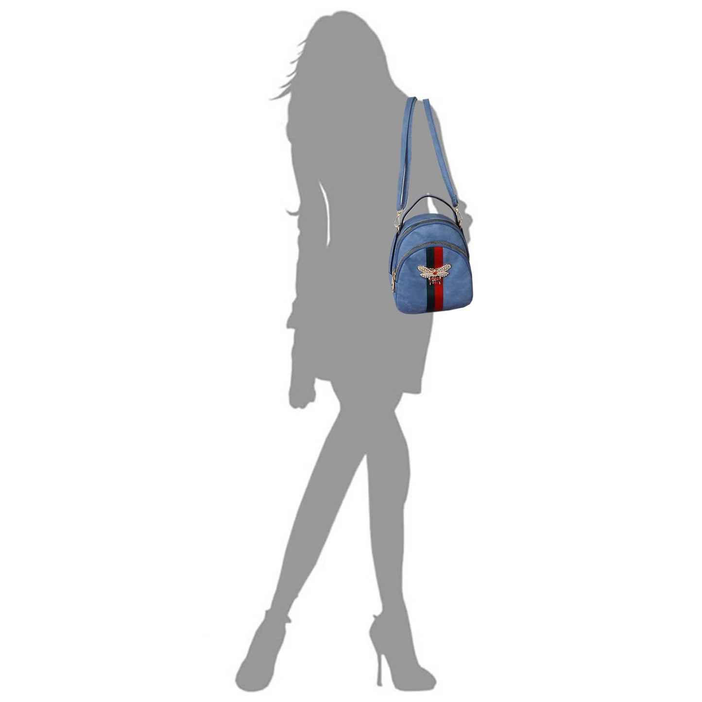 Bee Queen Backpack-Convertible