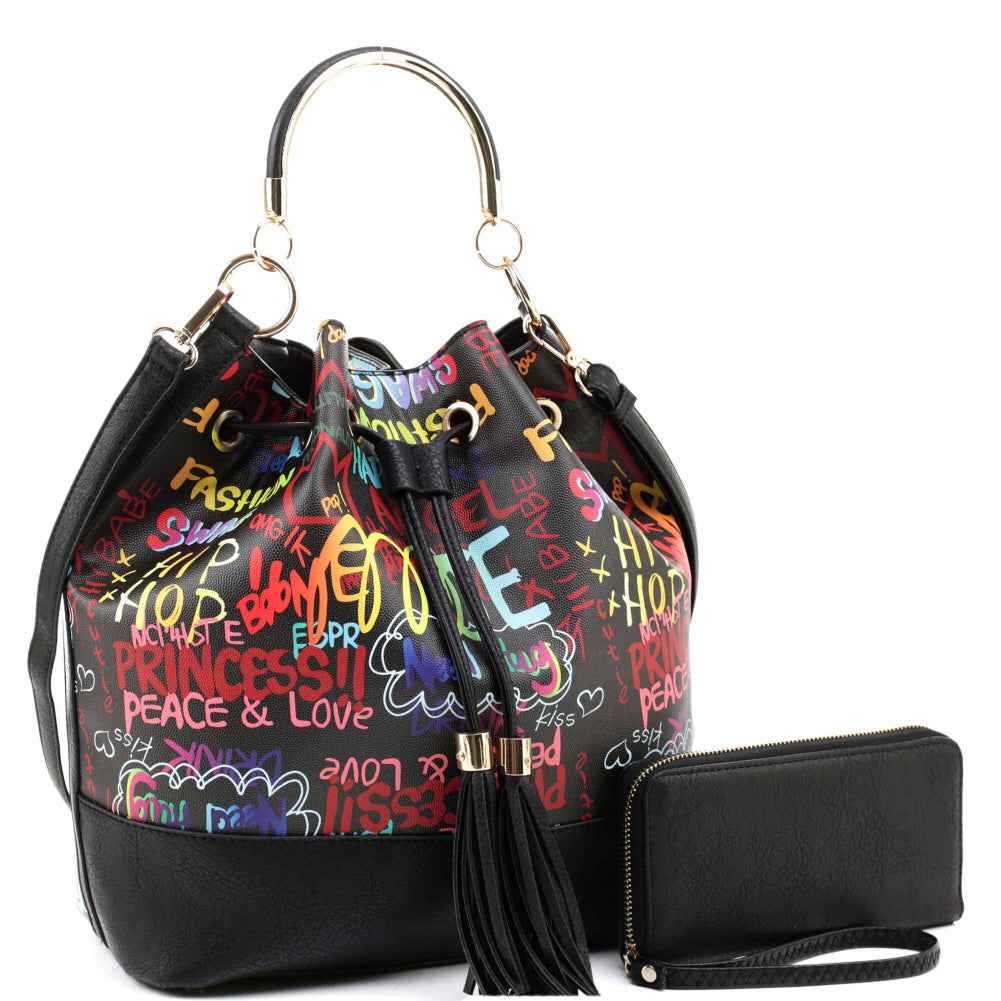 Graffiti Drawstring