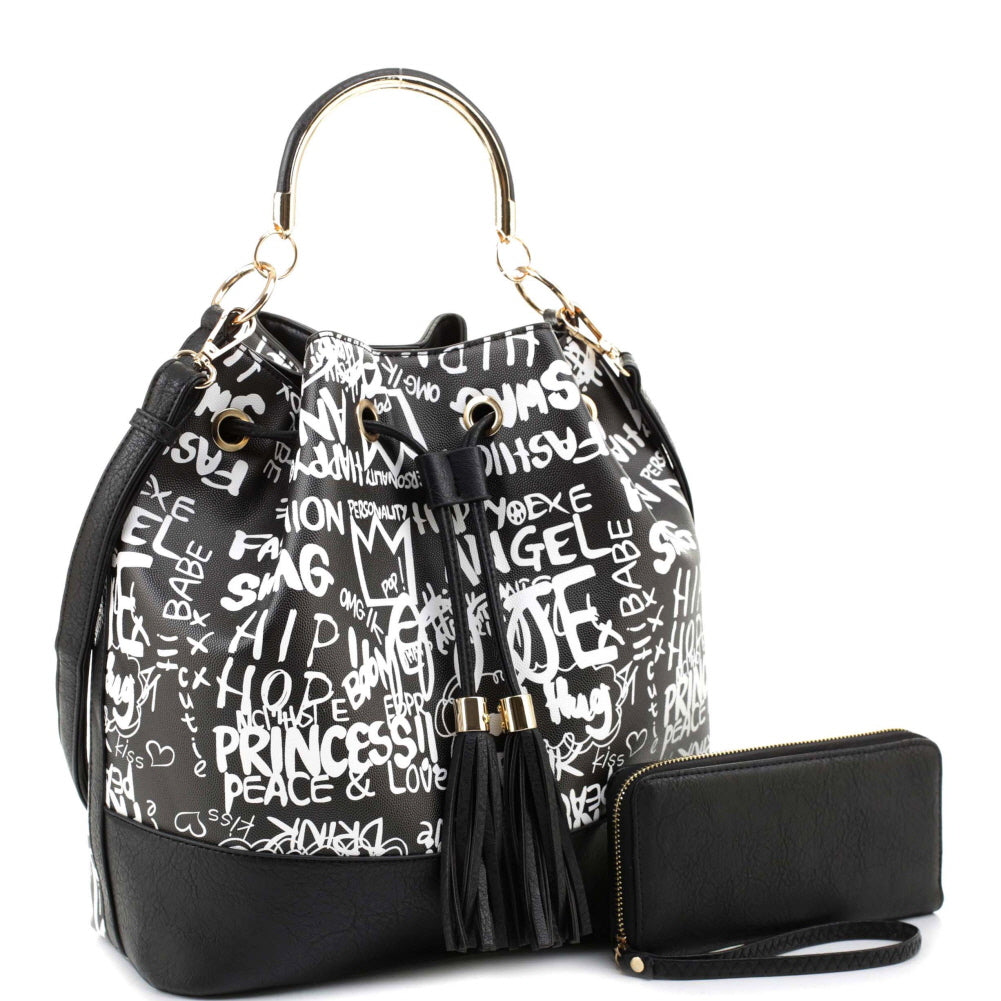 Graffiti Drawstring