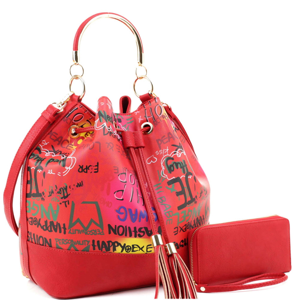 Graffiti Drawstring