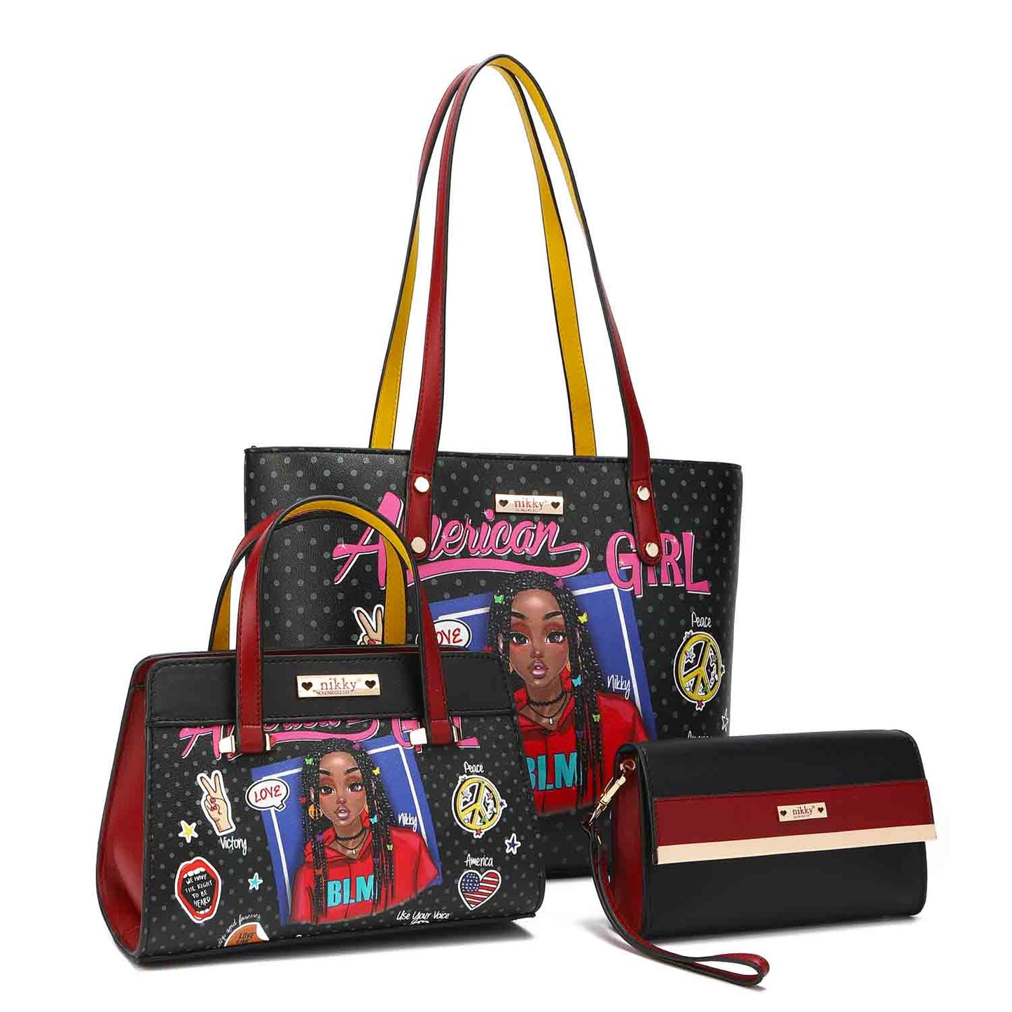American Girl- BLM 3 Piece set