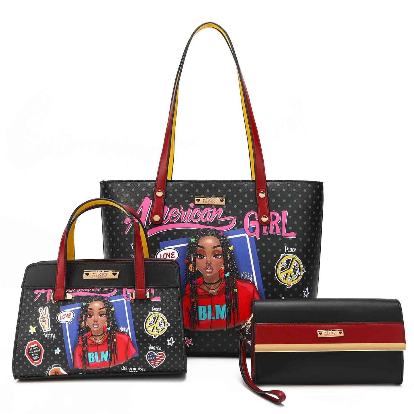 American Girl- BLM 3 Piece set