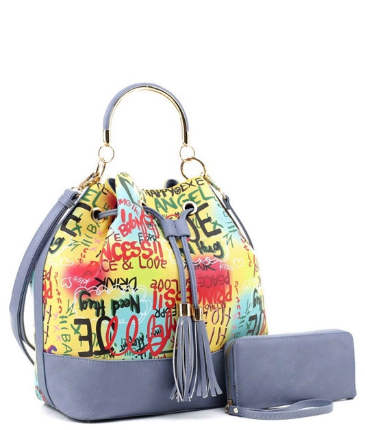 Graffiti Drawstring