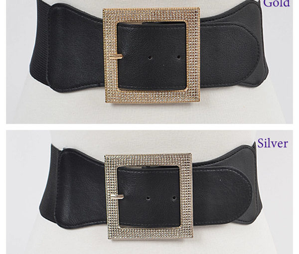 Rhinestone Large Buckle
