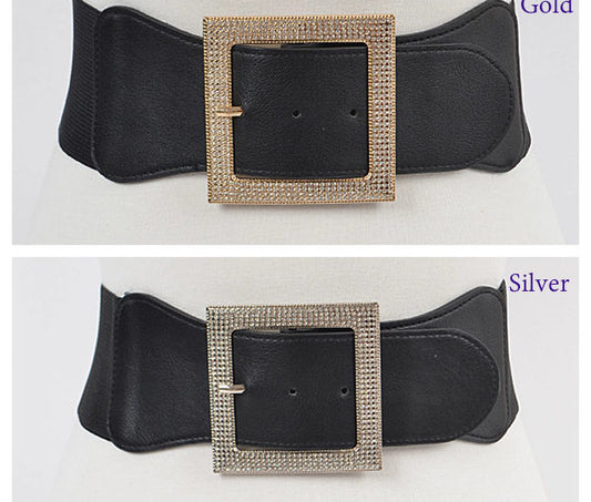 Rhinestone Large Buckle
