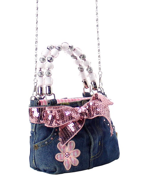 Denim Bootie Bags