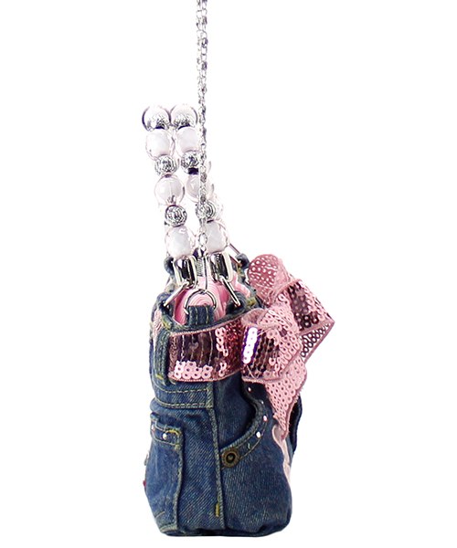 Denim Bootie Bags