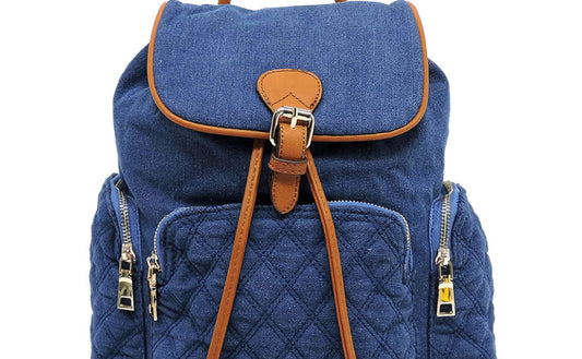 Denim Backpack