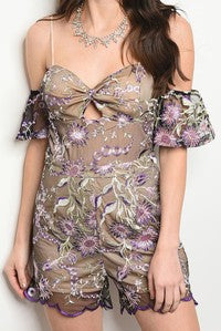 Lavender Romper