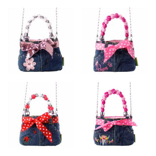 Denim Bootie Bags